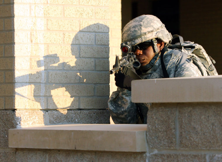 Training at Fort Hood